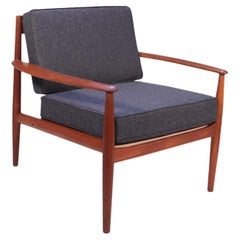 Fauteuil danois en teck du milieu du siècle dernier par Grete Jalk, vers 1960