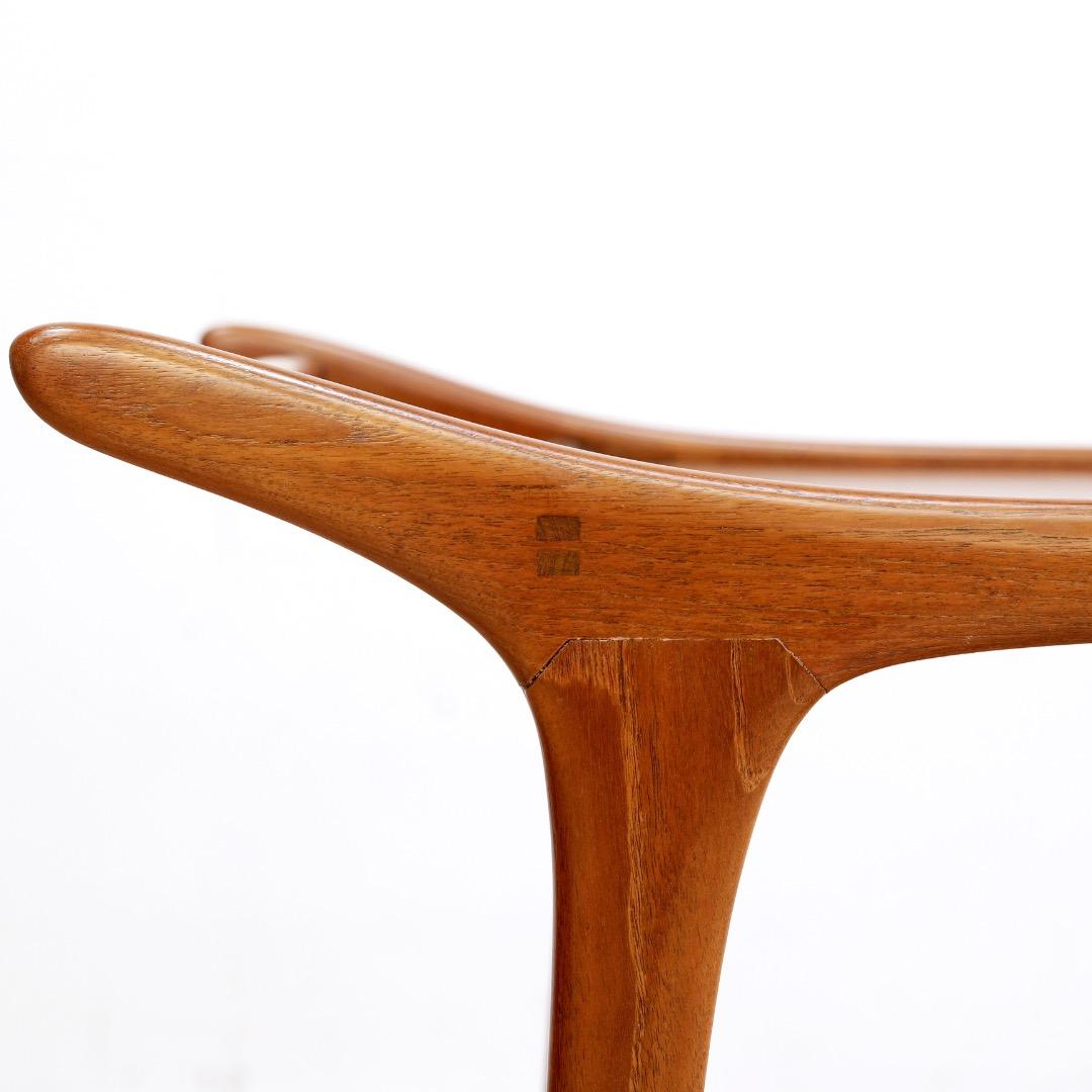 Mid Century Danish Teak Bar Cart Bon état - En vente à Los Angeles, CA