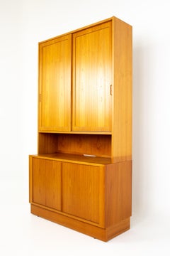 Midcentury Danish Teak Buffet and Hutch