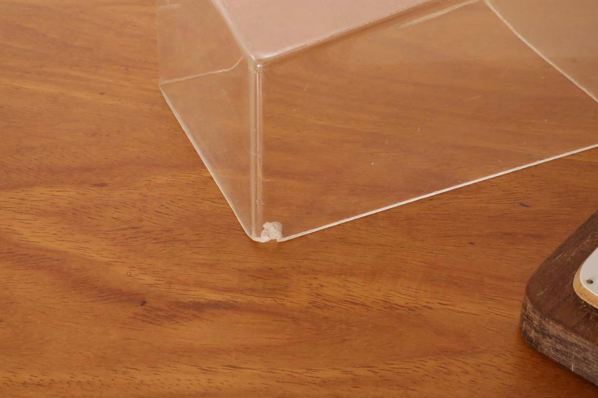 Dänisches Teakholz-Butter- oder Käsetablett aus der Mitte des Jahrhunderts mit Acryl-Deckel im Angebot 5