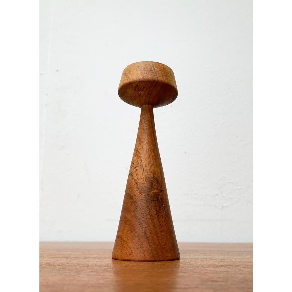 XX secolo Portacandele danese di metà secolo in teak, anni '60 in vendita