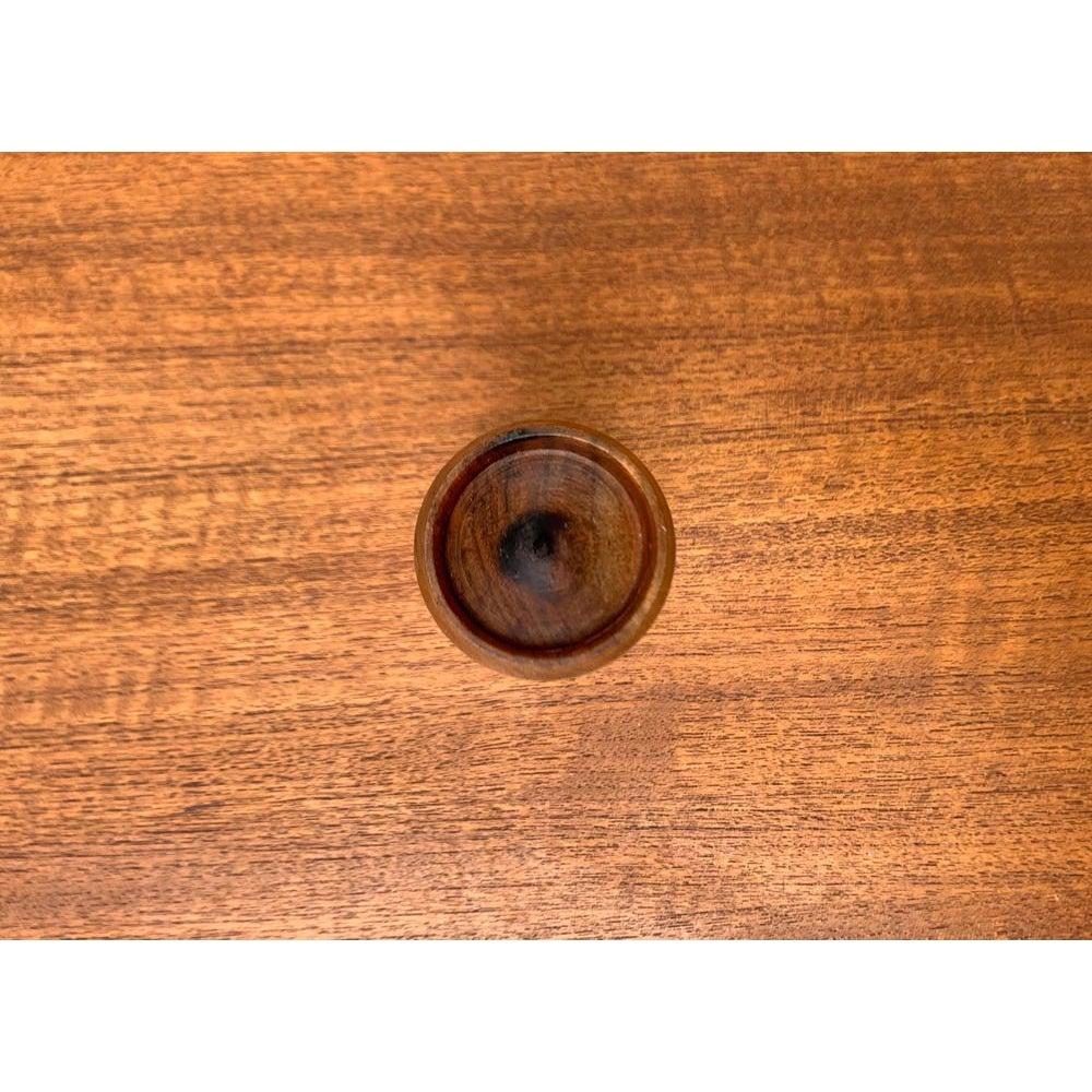 Teak Portacandele danese di metà secolo in teak, anni '60 in vendita