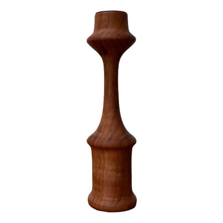 Mid-Century Danish Teak Candleholder from Rasmussen Copenhagen, 1960s