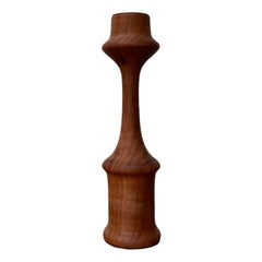 Mid-Century Danish Teak Candleholder from Rasmussen Copenhagen, 1960s