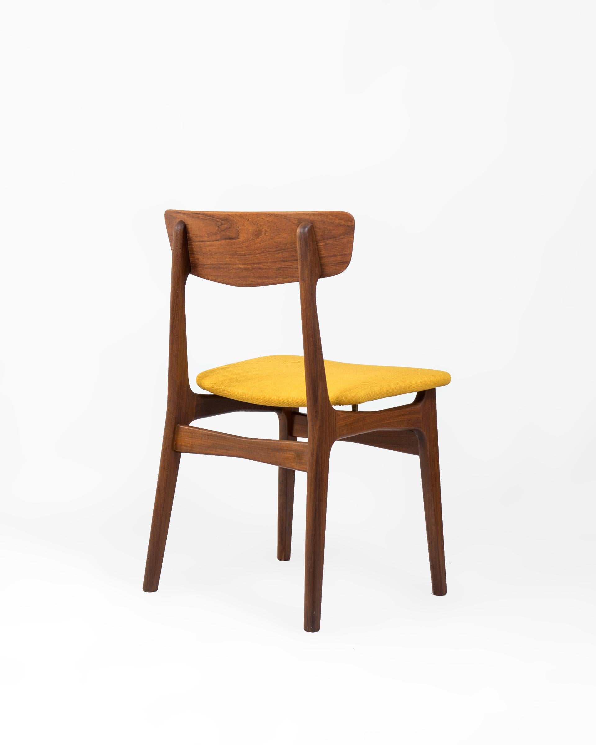 Mid-Century Modern Mid-Century Danish Teak Chair by Schiønning & Elgaard, circa 1960, Denmark 
