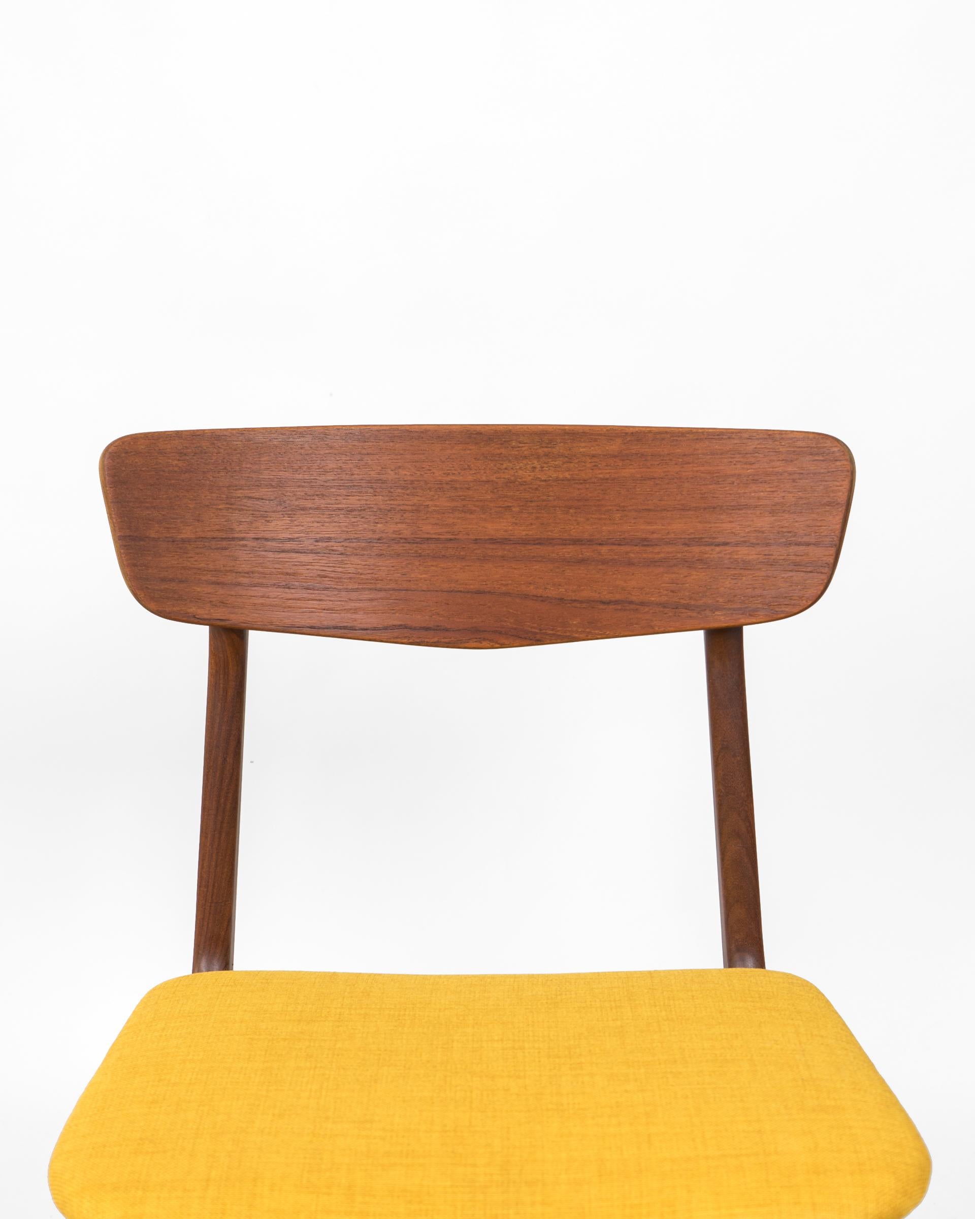 20th Century Mid-Century Danish Teak Chair by Schiønning & Elgaard, circa 1960, Denmark 