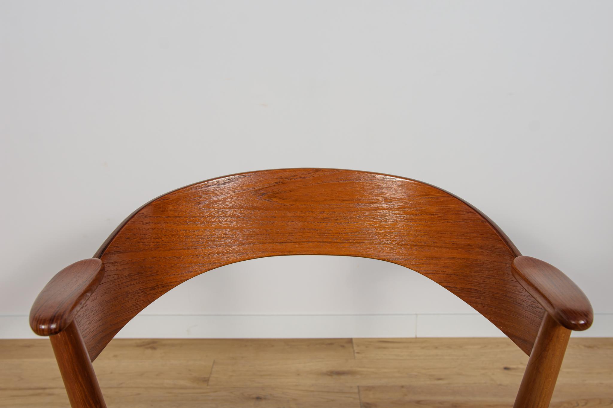 Mid-Century Danish Teak Chairs from Korup Stolefabrik, Denmark, 1960s, Set of 4 For Sale 6
