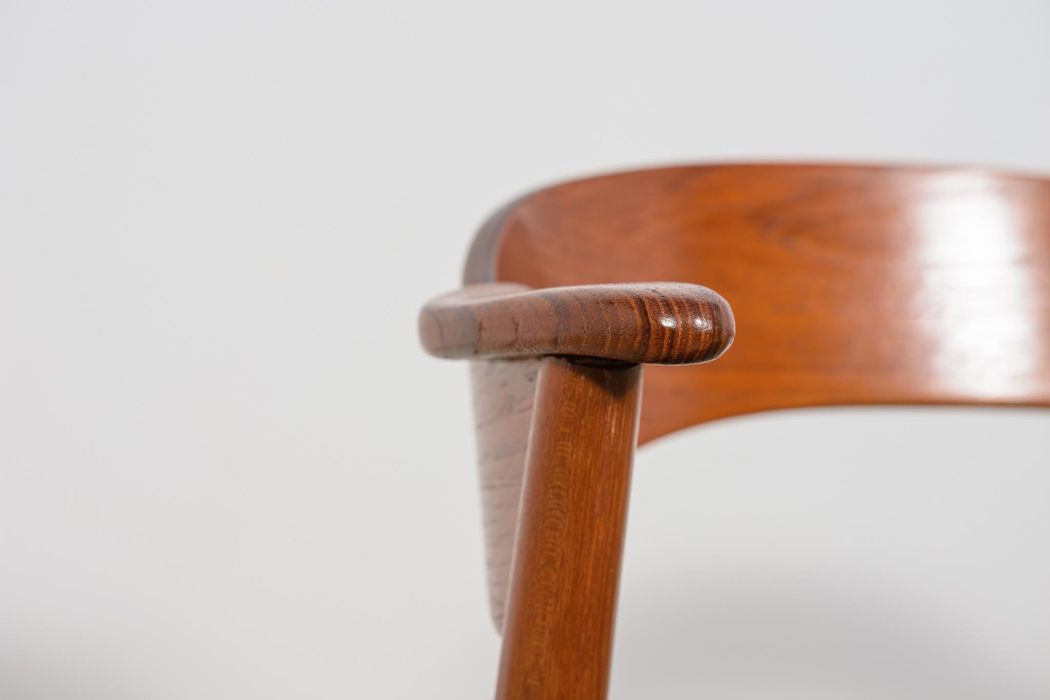 Mid-Century Danish Teak Chairs from Korup Stolefabrik, Denmark, 1960s, Set of 4 For Sale 8