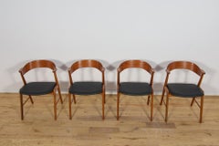 Mid-Century Danish Teak Chairs from Korup Stolefabrik, Denmark, 1960s, Set of 4