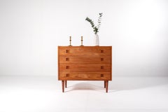 Mid-Century Danish Teak Chest of Drawers, 1960s