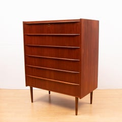 Midcentury Danish Teak Chest of Drawers