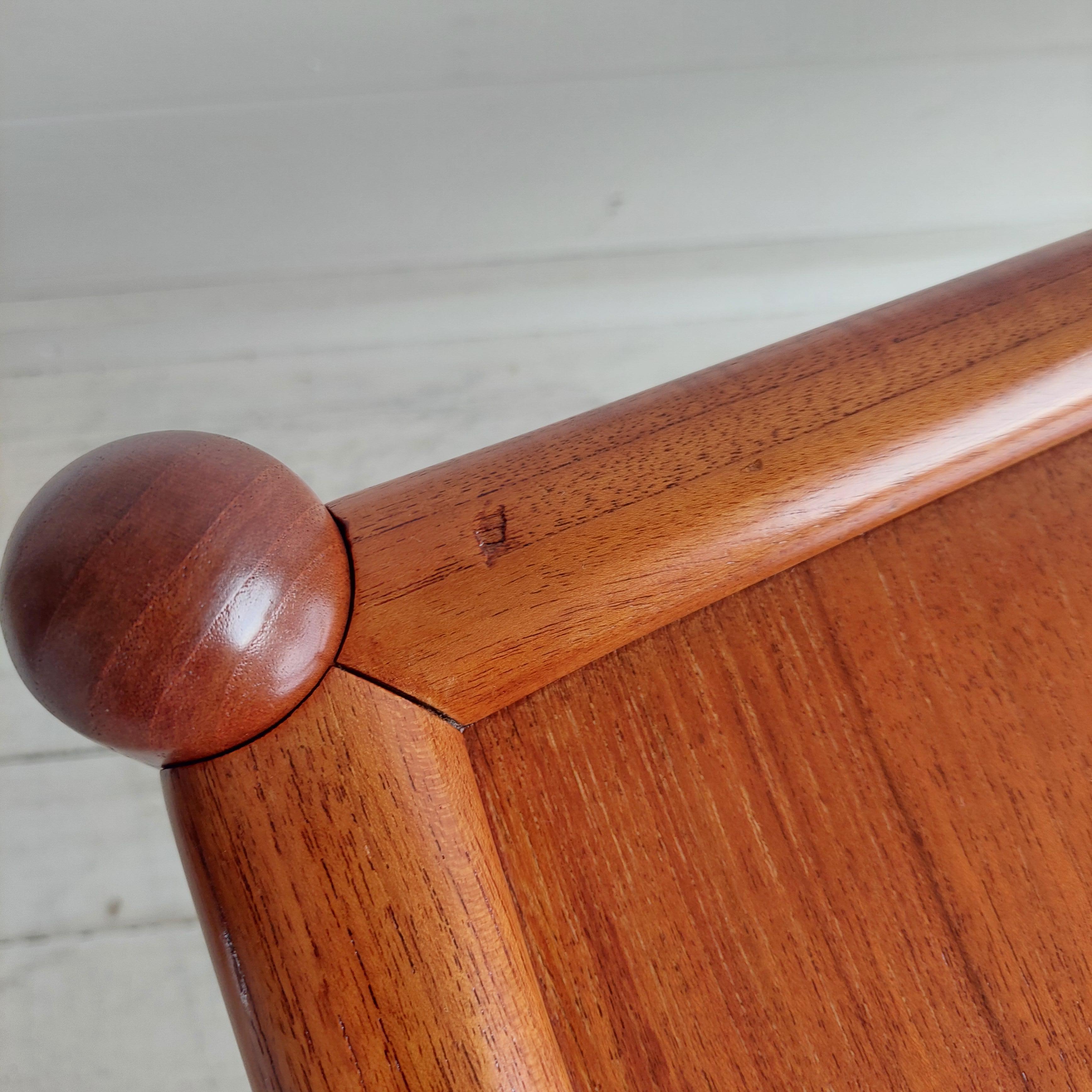 Mid Century Danish Teak Coffee Table by Domino Mobler,  70s 12