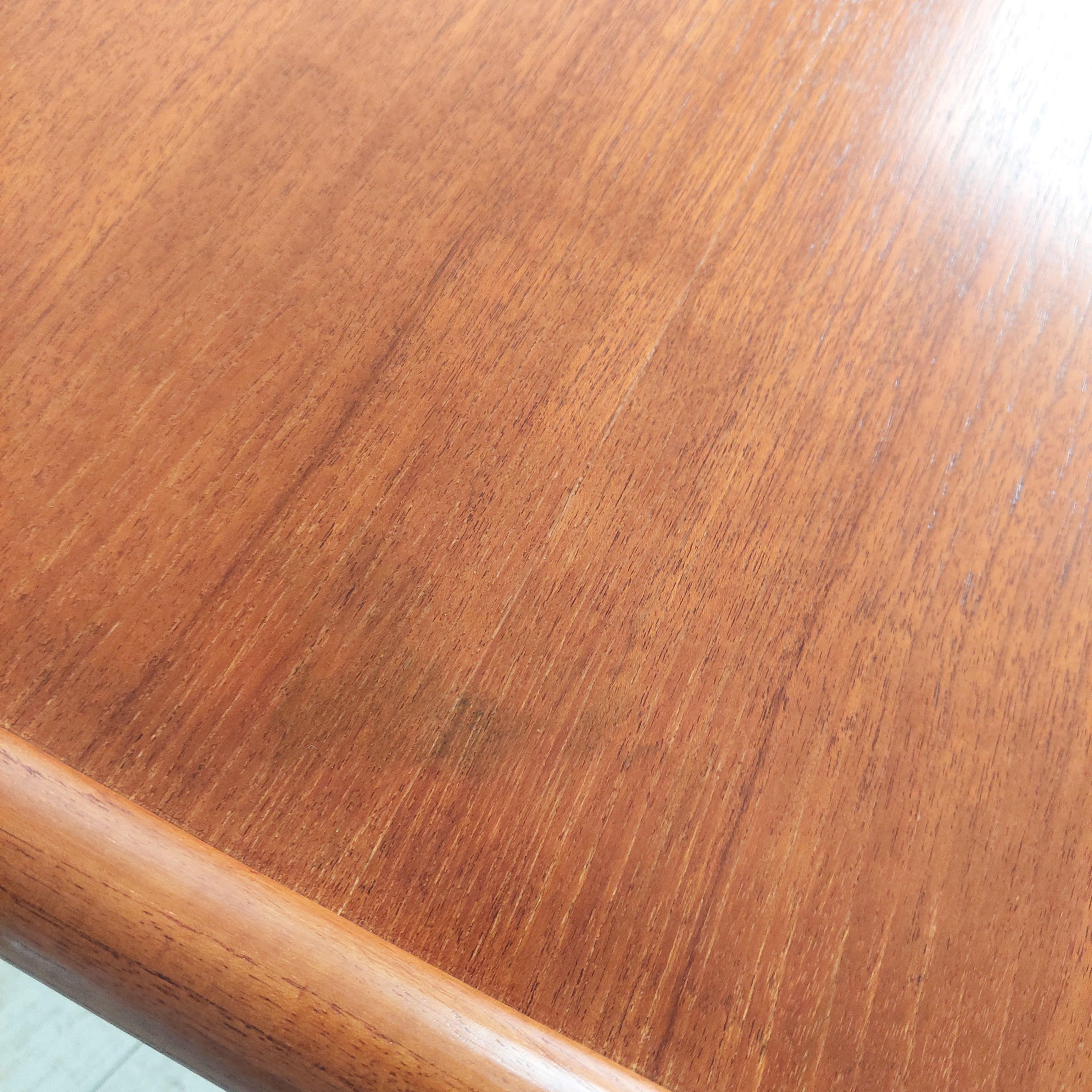 Mid Century Danish Teak Coffee Table by Domino Mobler,  70s 13