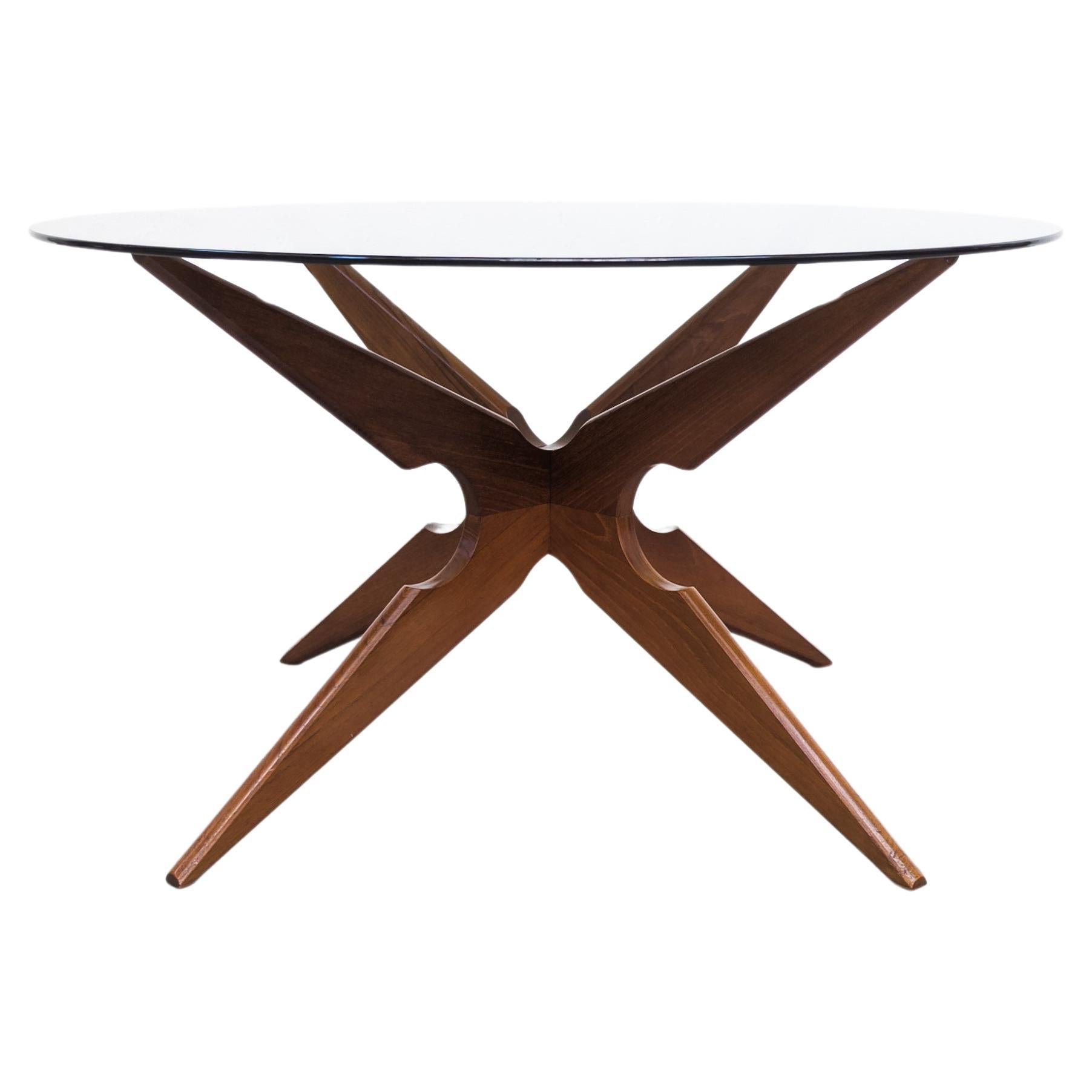Mid Century Danish teak coffee table by Sika Møbler  For Sale