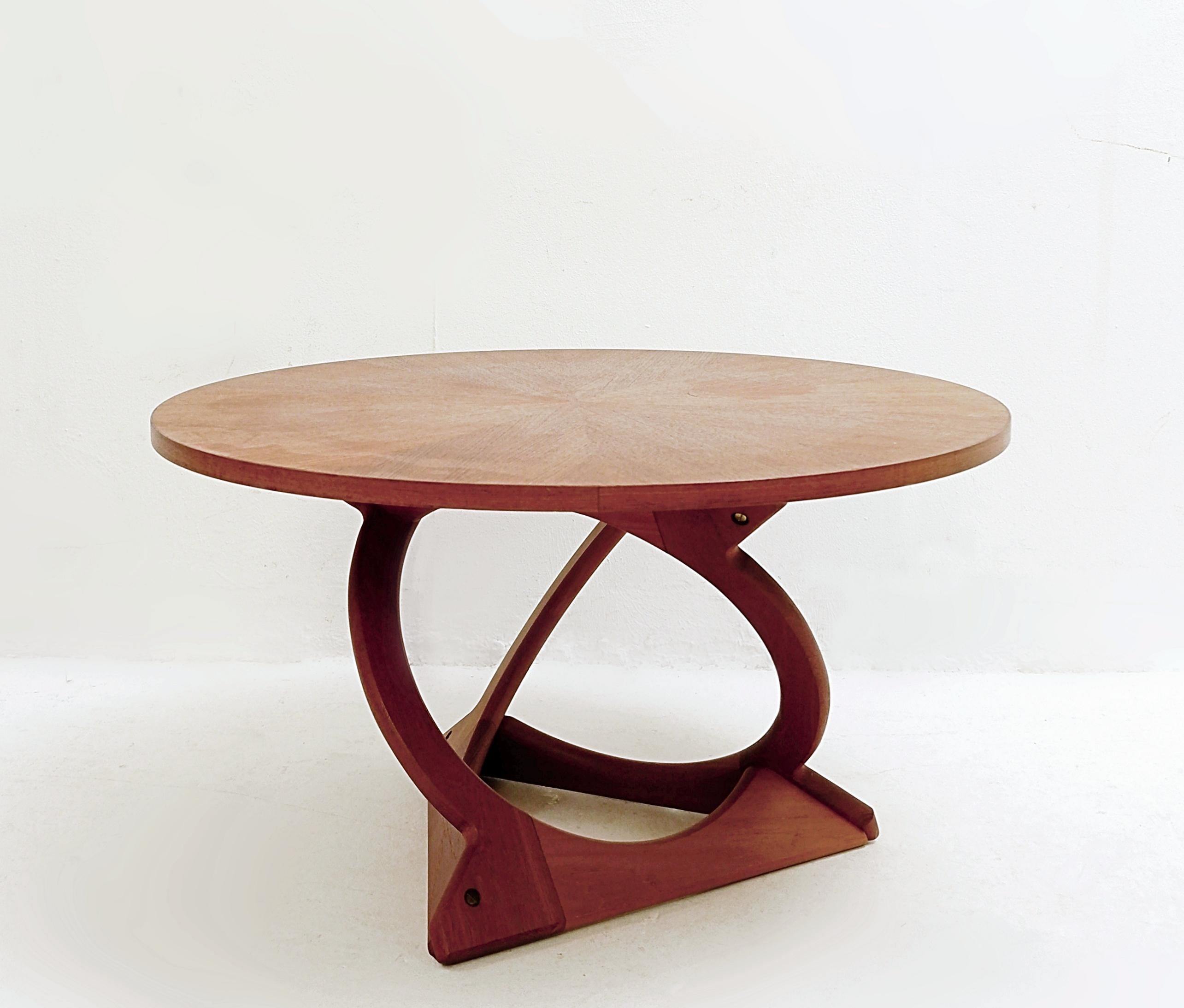 Midcentury Danish Teak Coffee Table/Side Table by Soren Georg Jensen for Kubus  7