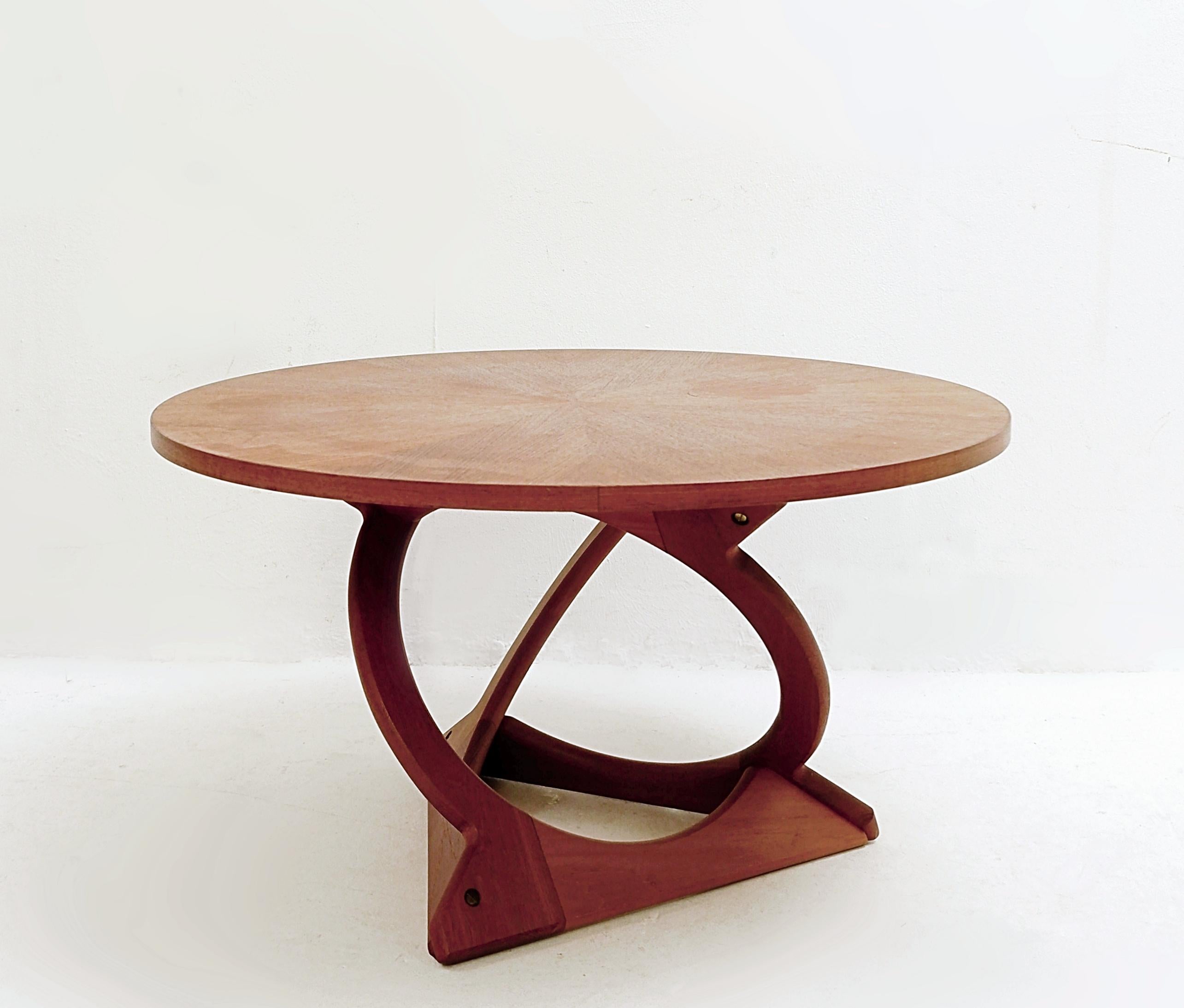 Midcentury Danish Teak Coffee Table/Side Table by Soren Georg Jensen for Kubus 7