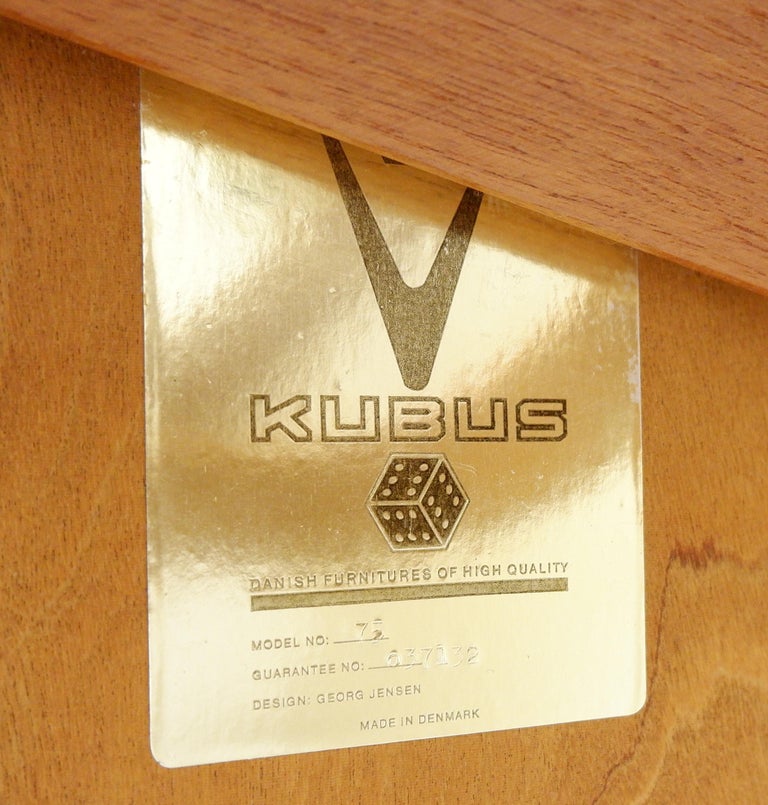 Mid Century Danish Teak Coffee Table/Side Table by Soren Jensen