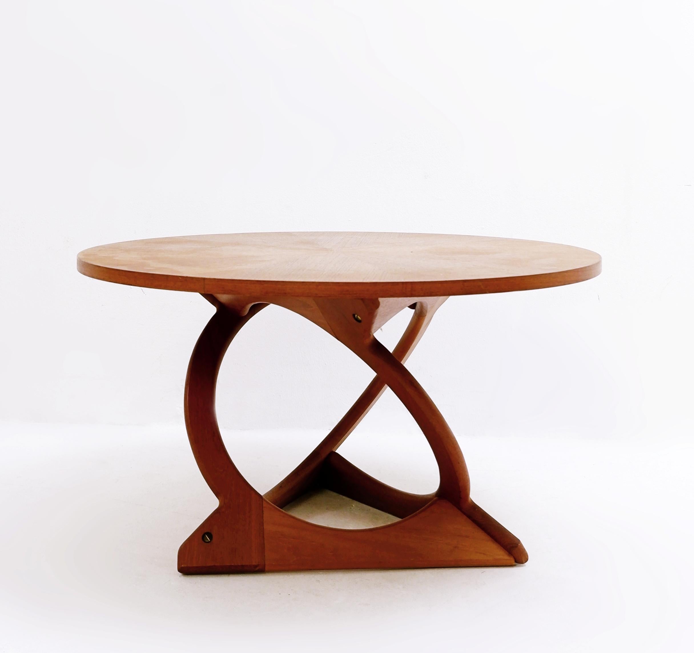 Mid-Century Modern Midcentury Danish Teak Coffee Table/Side Table by Soren Georg Jensen for Kubus 