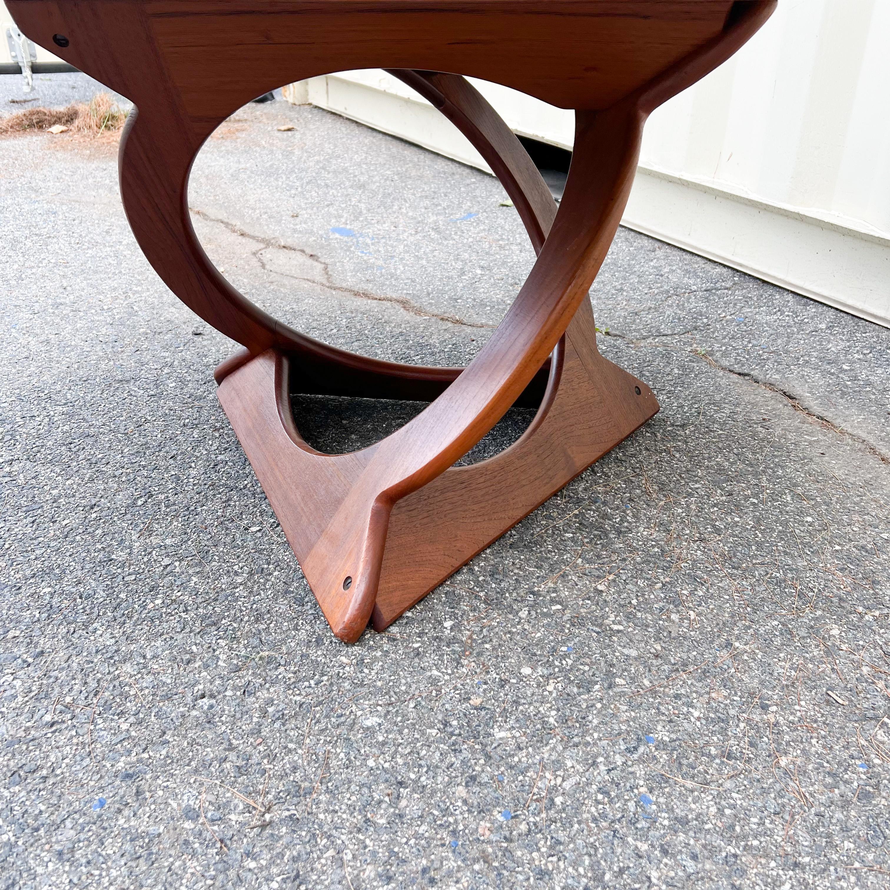 Mid Century Danish Teak Coffee Table/Side Table by Soren Georg Jensen for Kubus 2