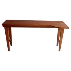Table console danoise du milieu du siècle dernier, table d'appoint scandinave des années 1960