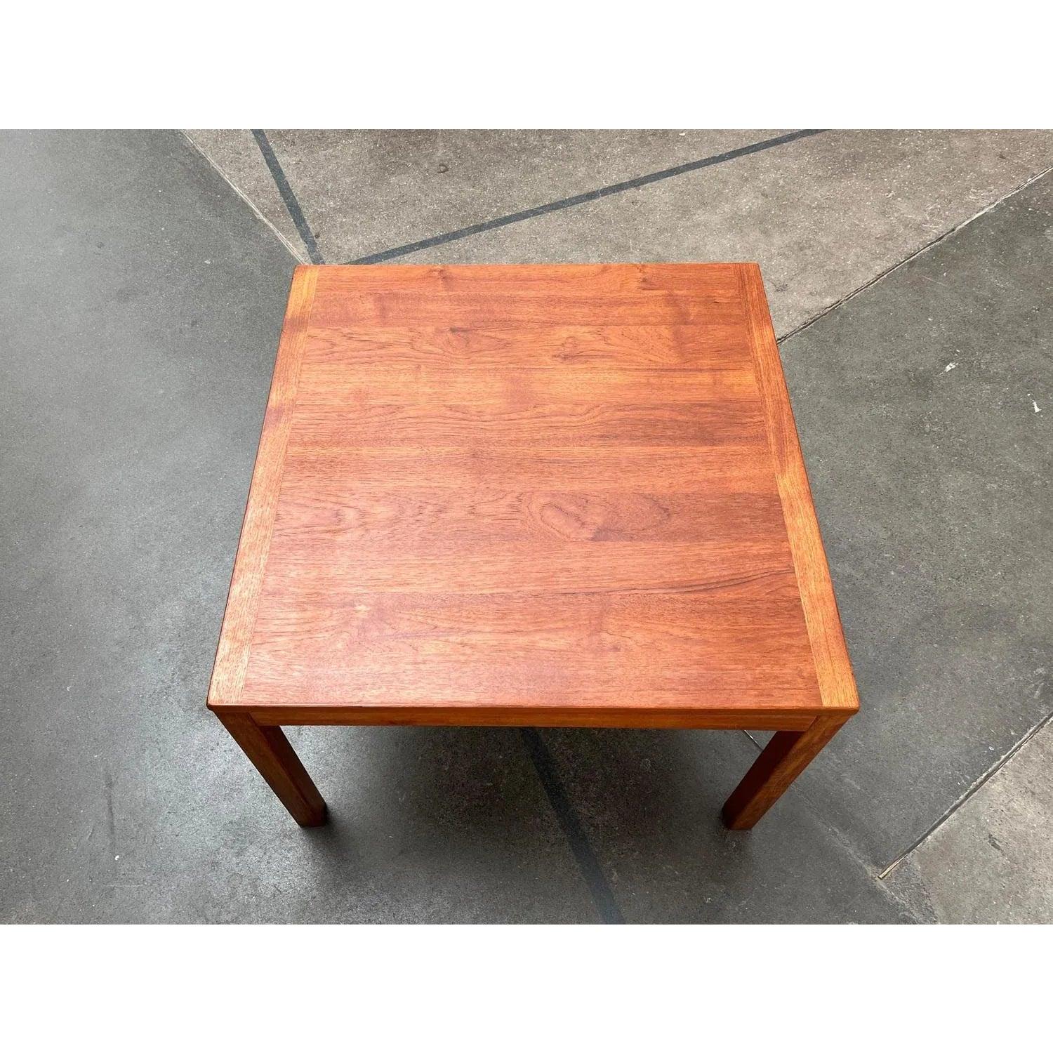 Mid-Century Danish Teak Couch Coffee Table from Vejle Möbelfabrik, 1960s For Sale 2