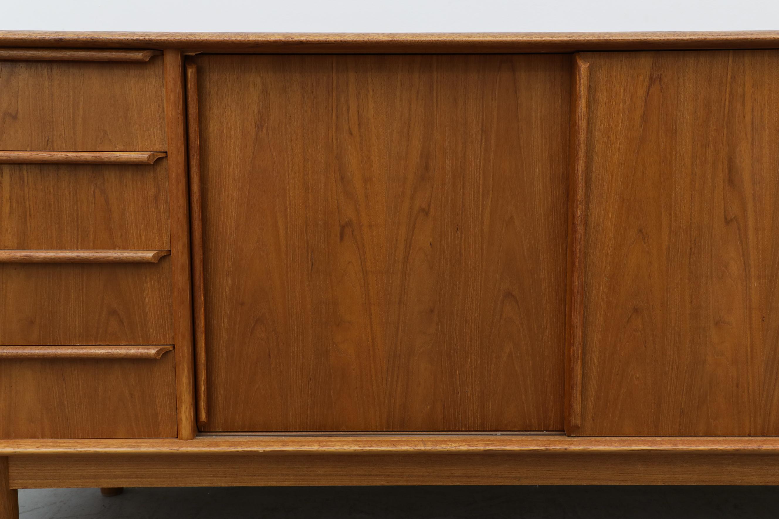 Mid-Century Danish Teak Credenza 9