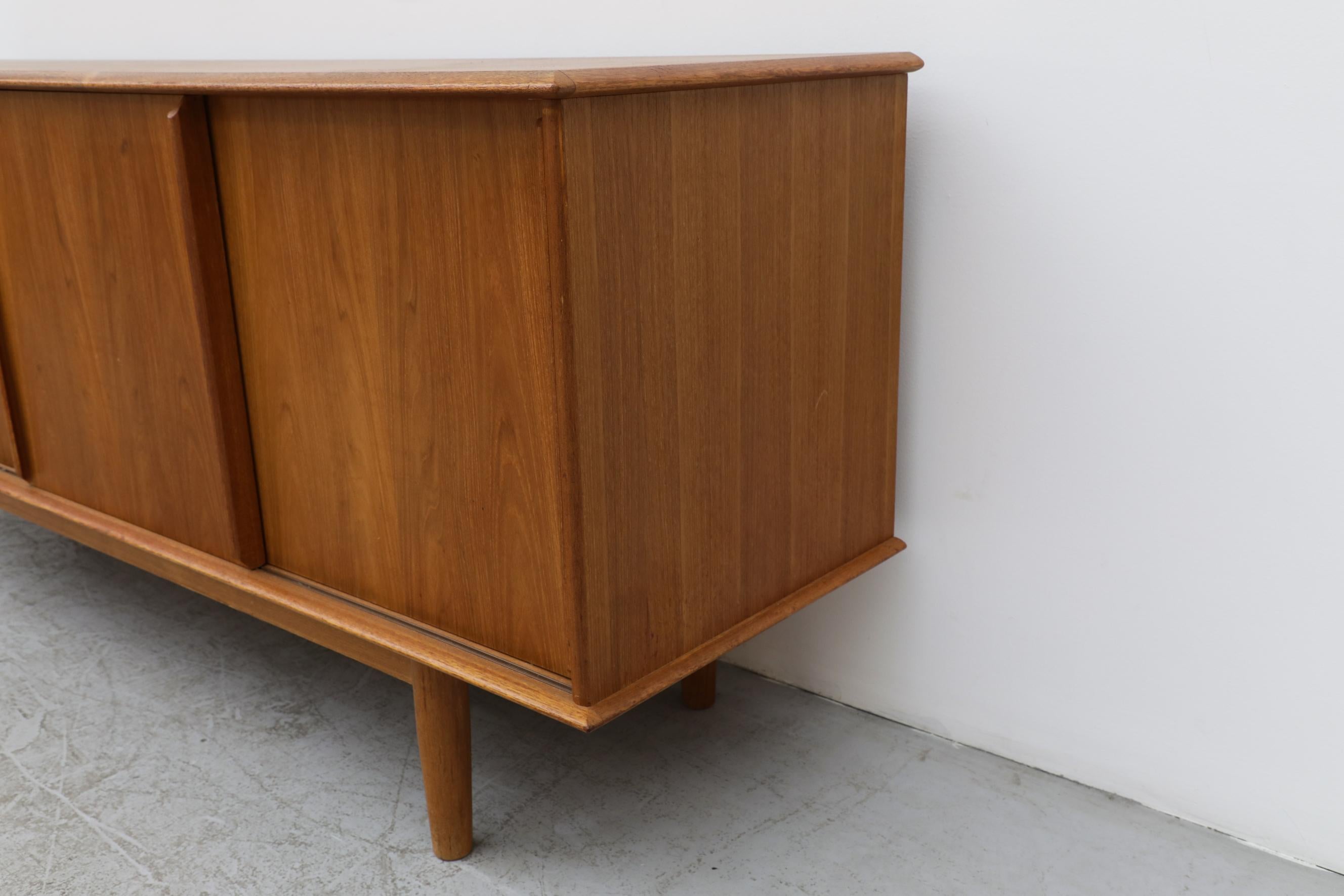 Mid-Century Danish Teak Credenza 12