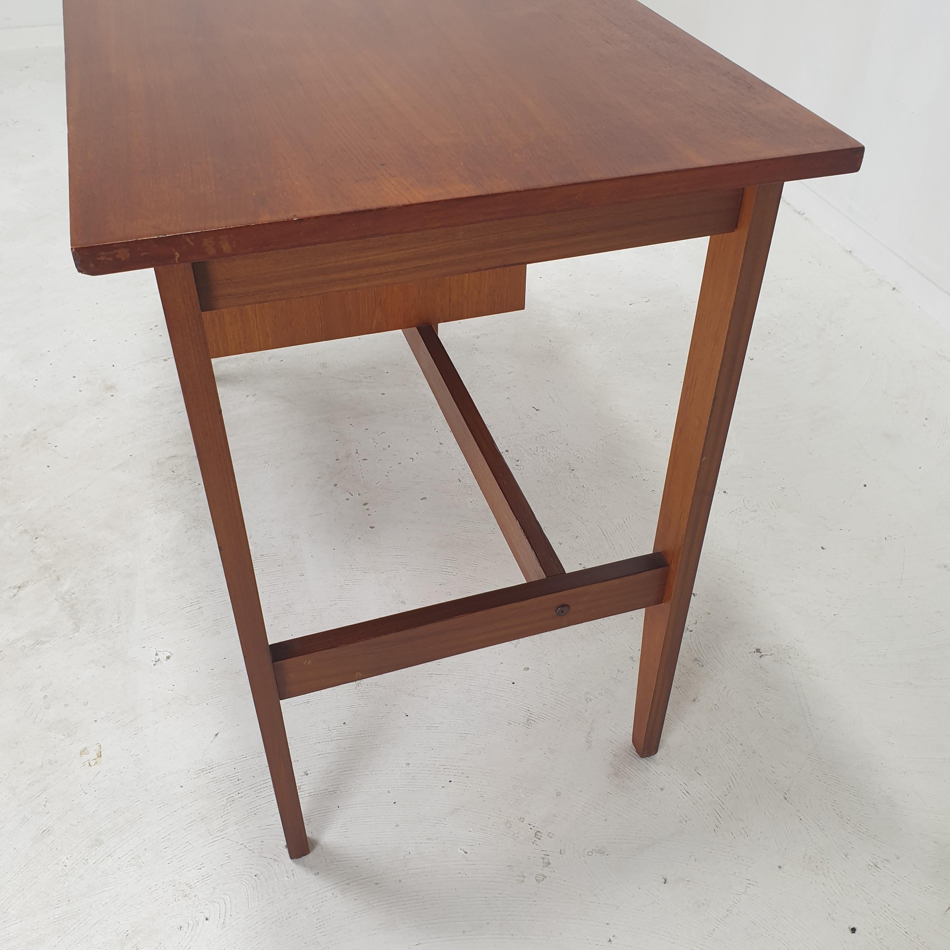 Mid-Century Danish Teak Desk, 1970s For Sale 8