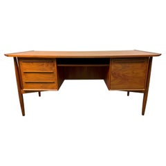Mid-Century Danish Teak Desk by Arne Vodder for H.P. Hansen