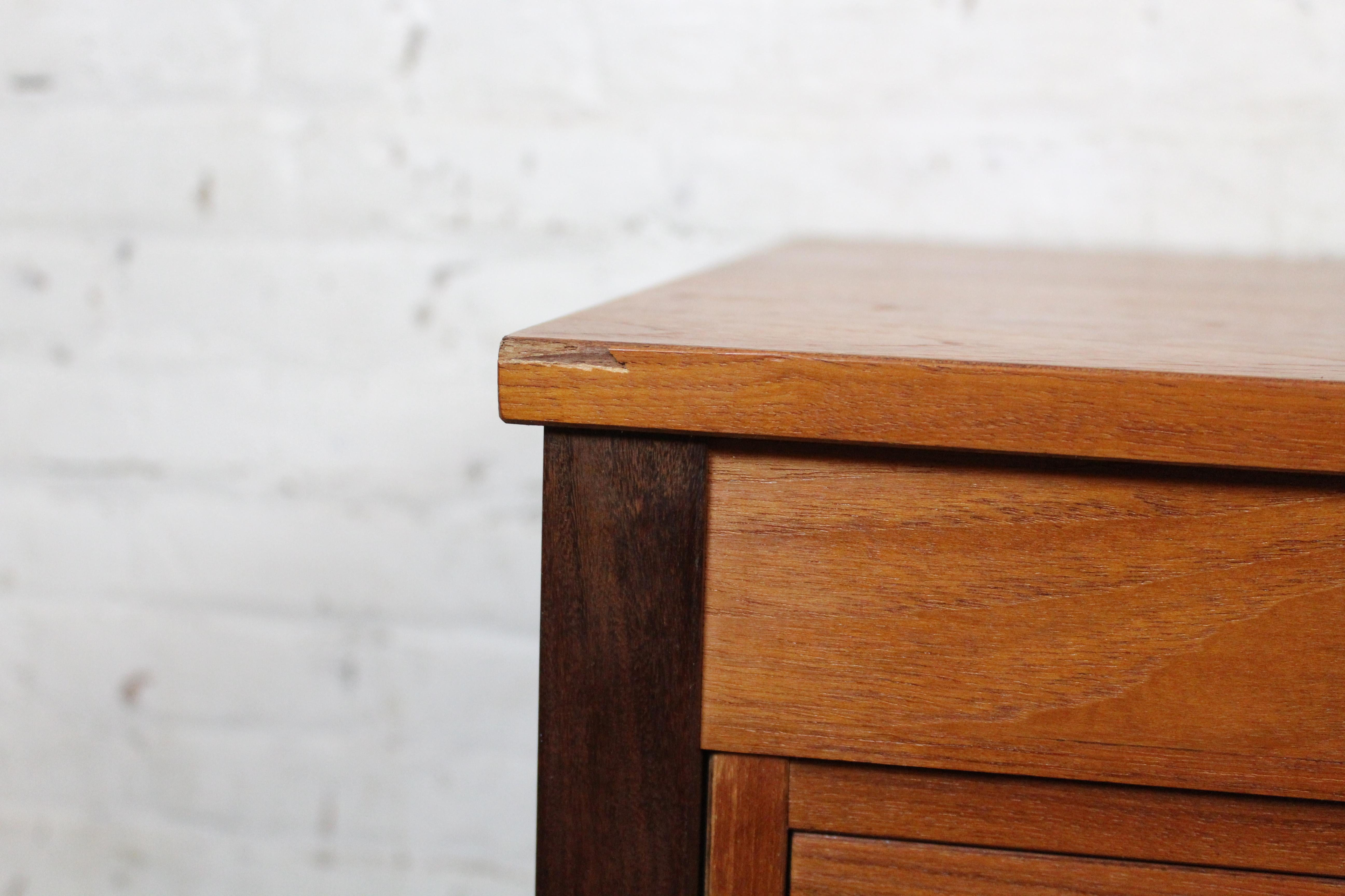 Mid-Century Danish Teak Desk by Domino Mobler 3