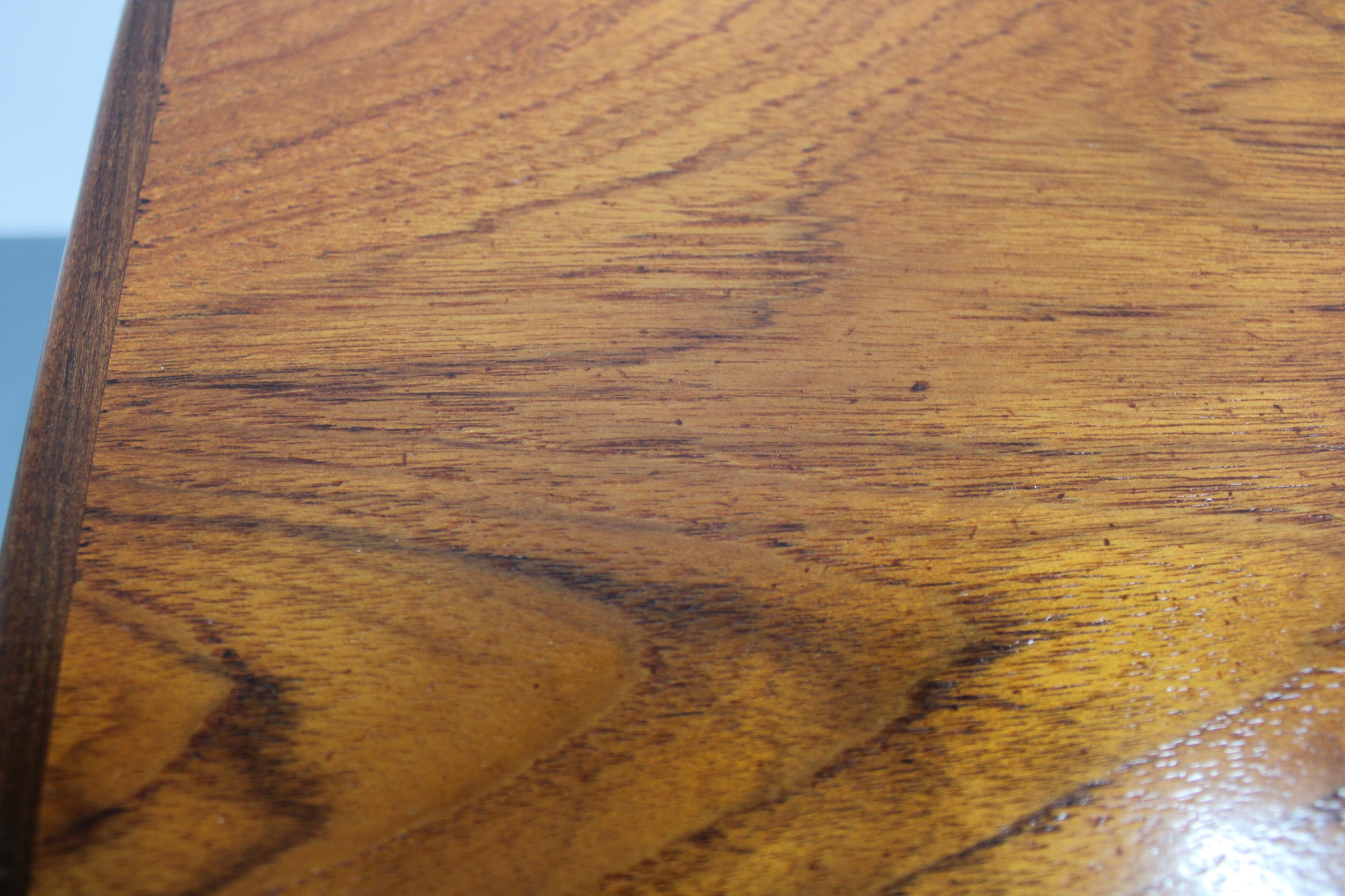 Scrivania danese di metà secolo in teak, con doppio piedistallo, circa 1960 in vendita 9