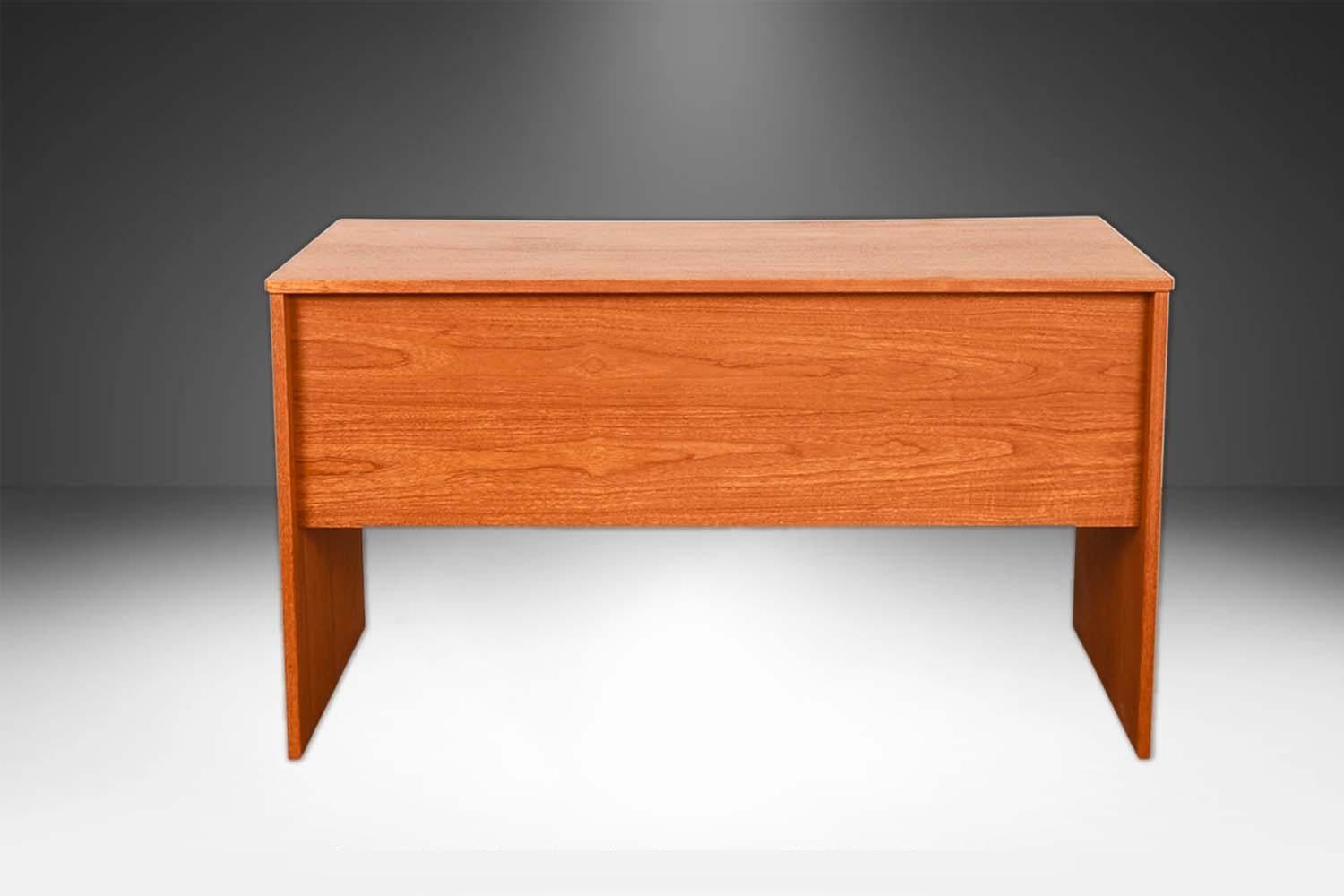 Mid-Century Danish Teak Desk For Sale 3