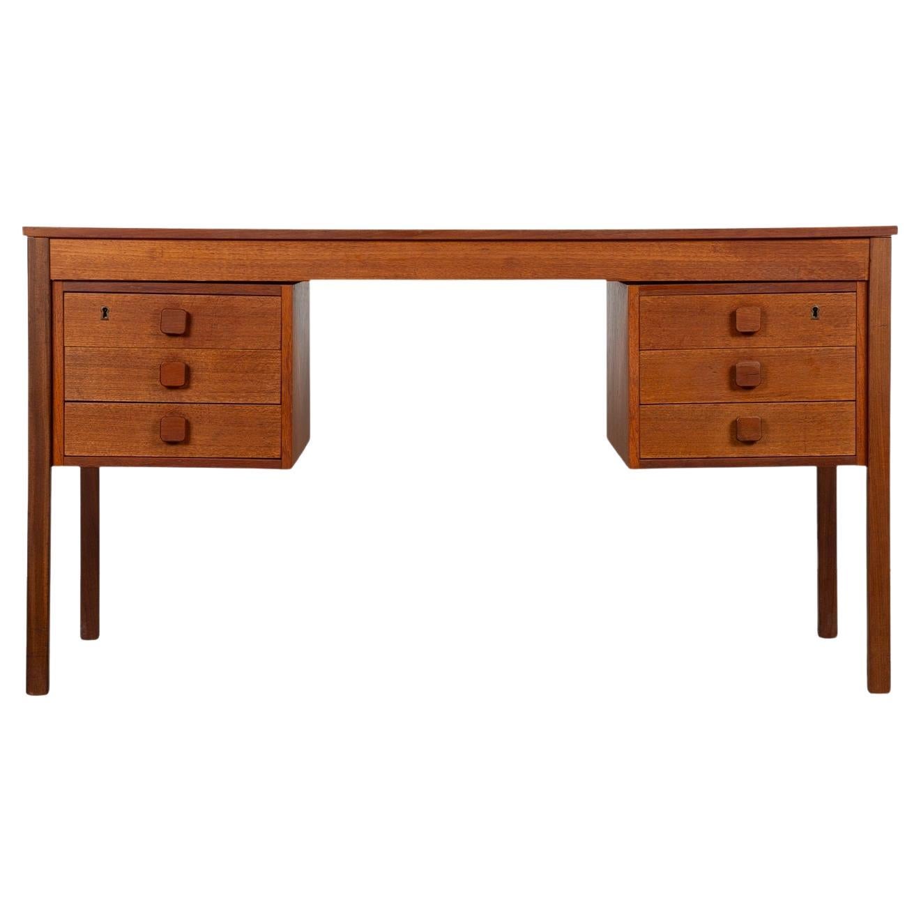 Mid-Century Danish Teak Desk