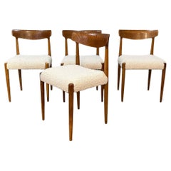 Used Mid Century danish teak dining chairs set of 4