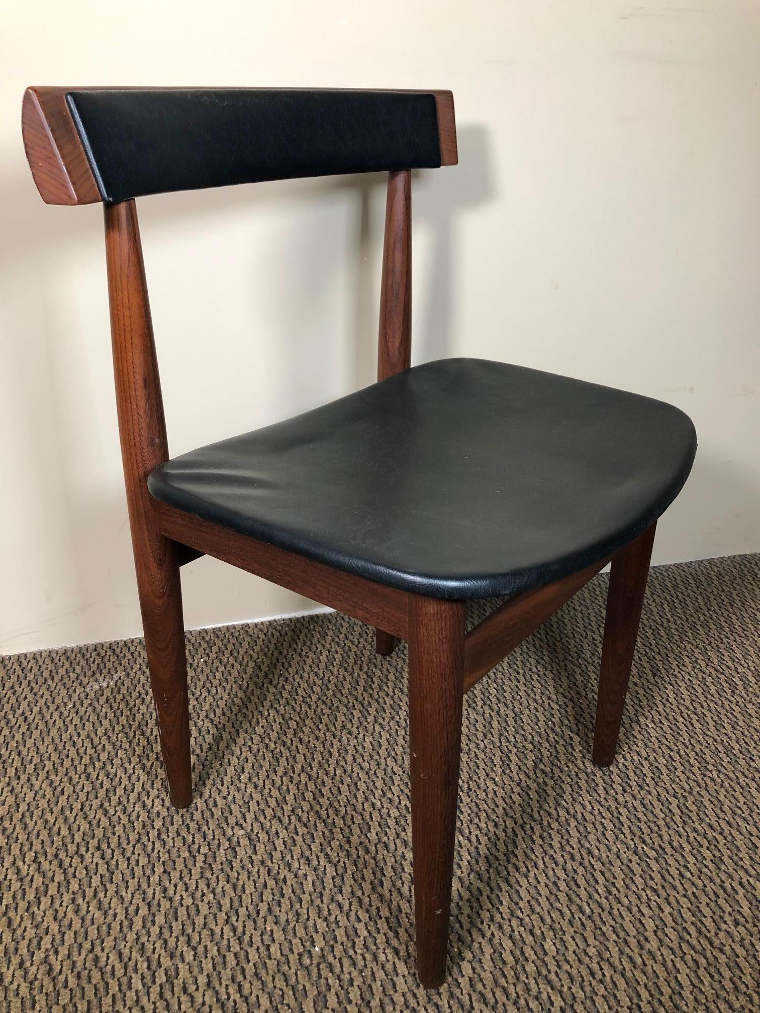 Midcentury Danish Teak Dining Set Hans Olsen Frem Rojle Extending Table For Sale 9