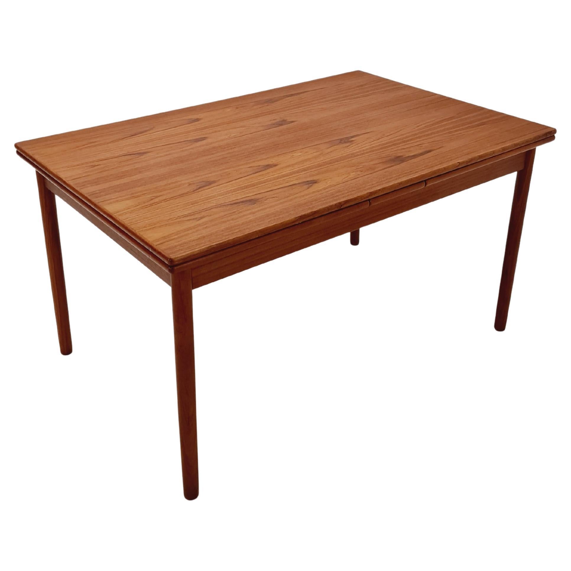 Mid century Danish Teak dining table by A.M , 1960s