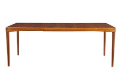 Mid century danish teak dining table by H.W.Klein for Bramin
