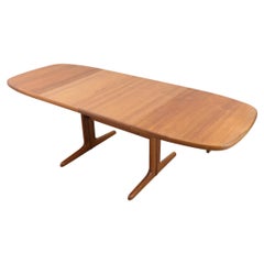 Vintage Mid-Century Danish Teak Dining Table by Skovby Møbelfabrik, 1970's