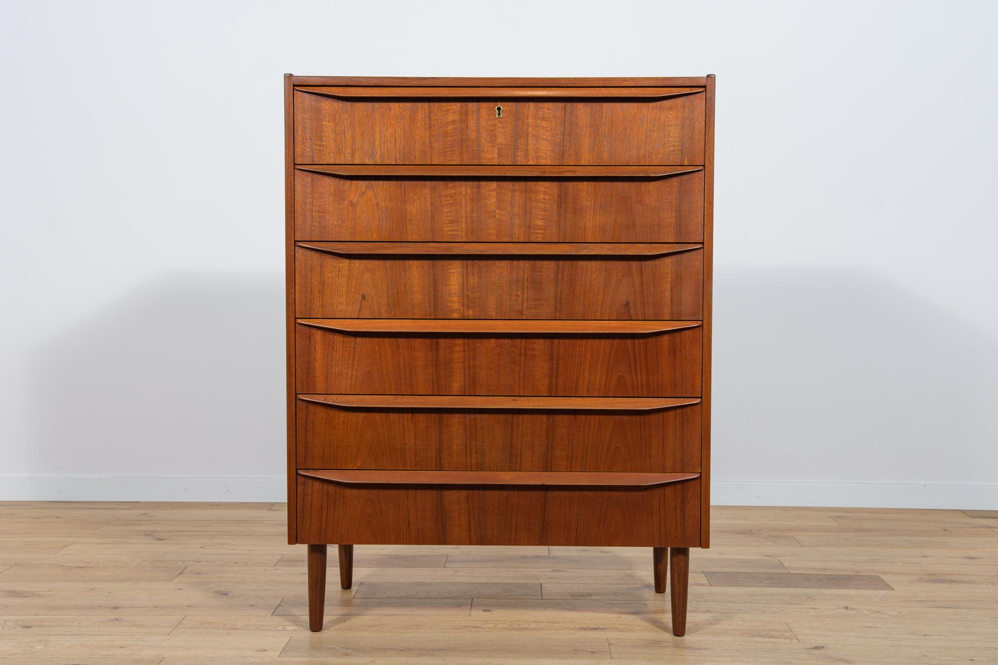 Mid-Century Modern Mid-Century Danish Teak Dresser, 1960s For Sale