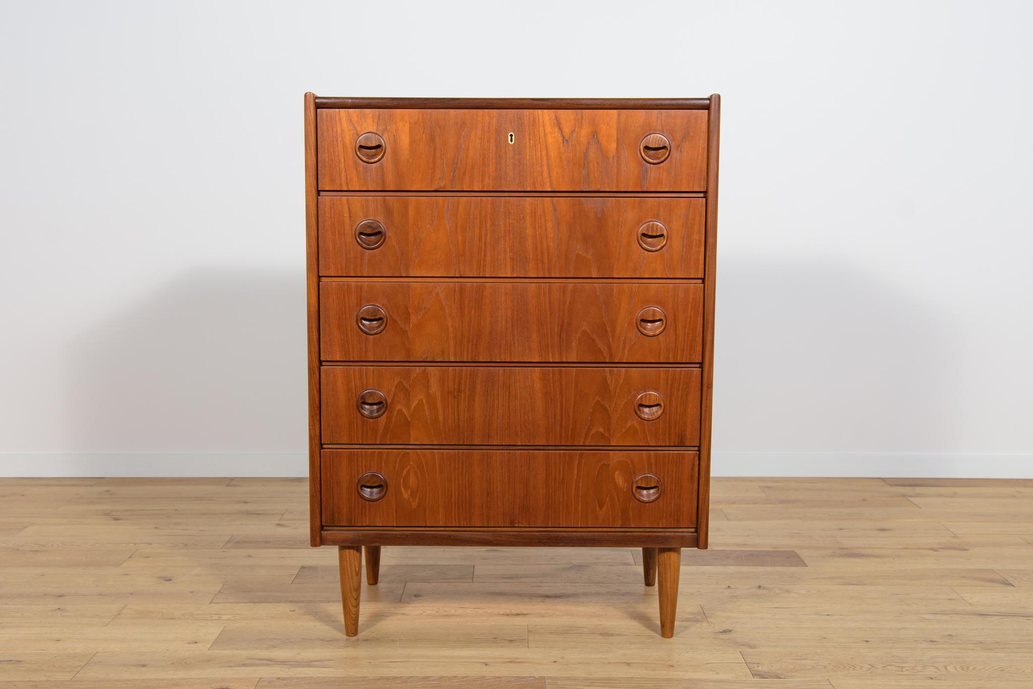 Mid-Century Modern Mid-Century Danish Teak Dresser, 1960s. For Sale