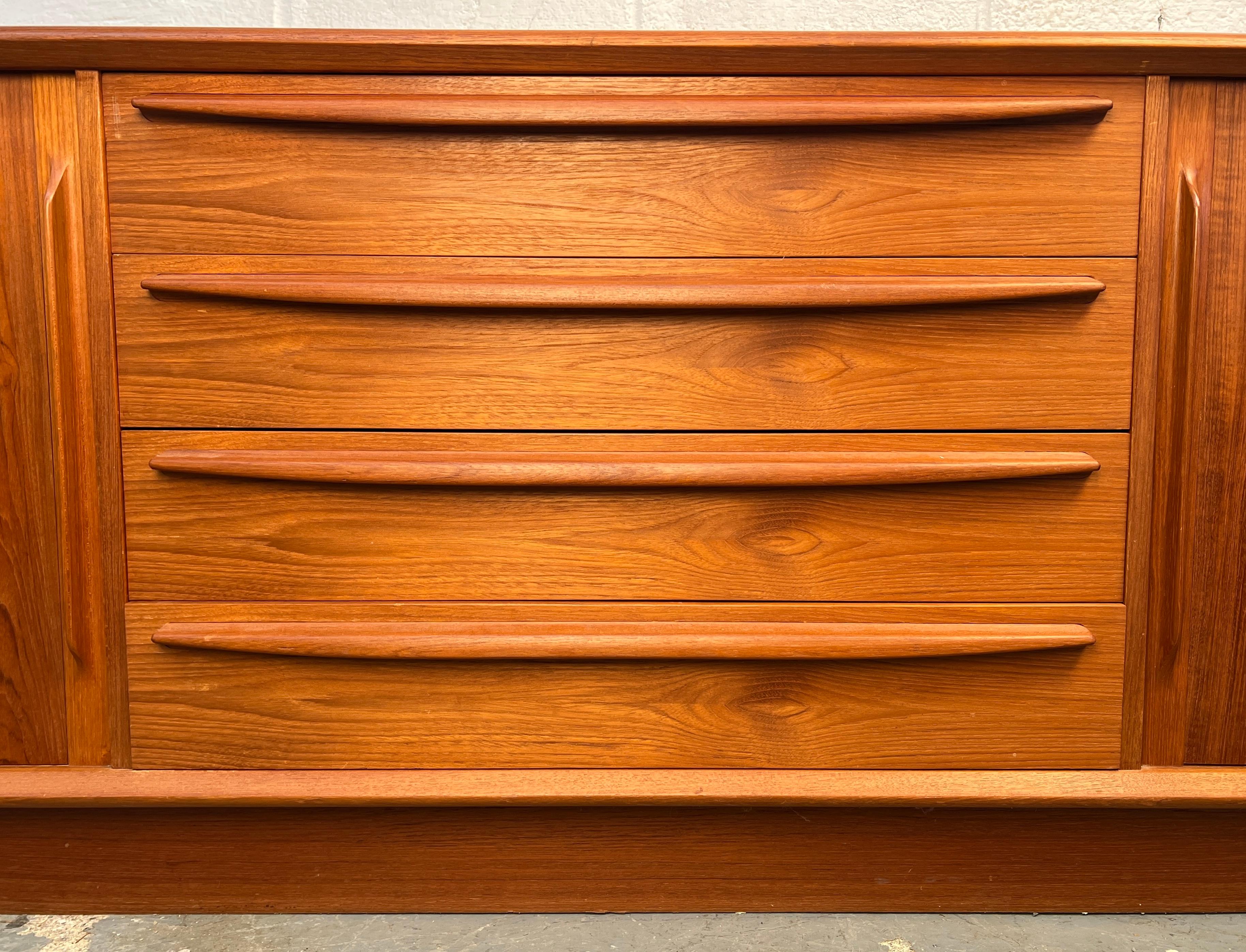 Mid-Century Danish Teak Dresser by BPSM of Denmark in vendita 3