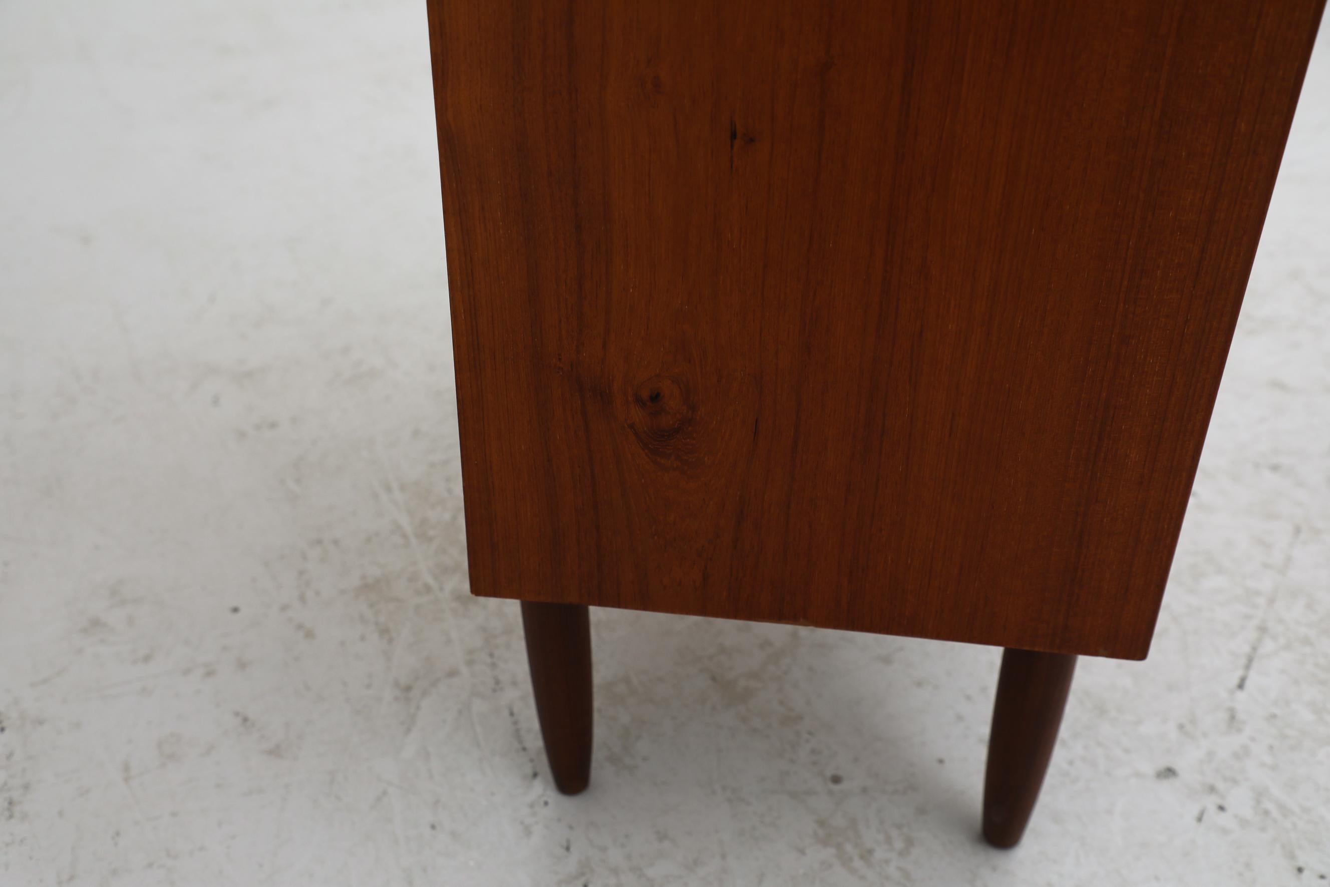 Mid-Century Danish Teak Dresser With 6 Drawers 7