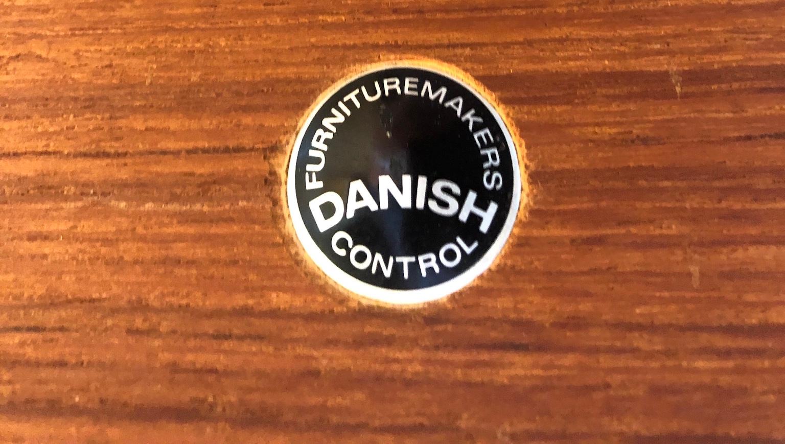 Mid Century Danish Teak Drinks Trolley / Bar Cart, 1960s 2