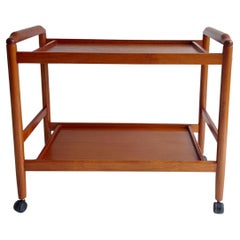Mid Century Danish Teak drinks trolley, Hostess Barcart 60s 70s