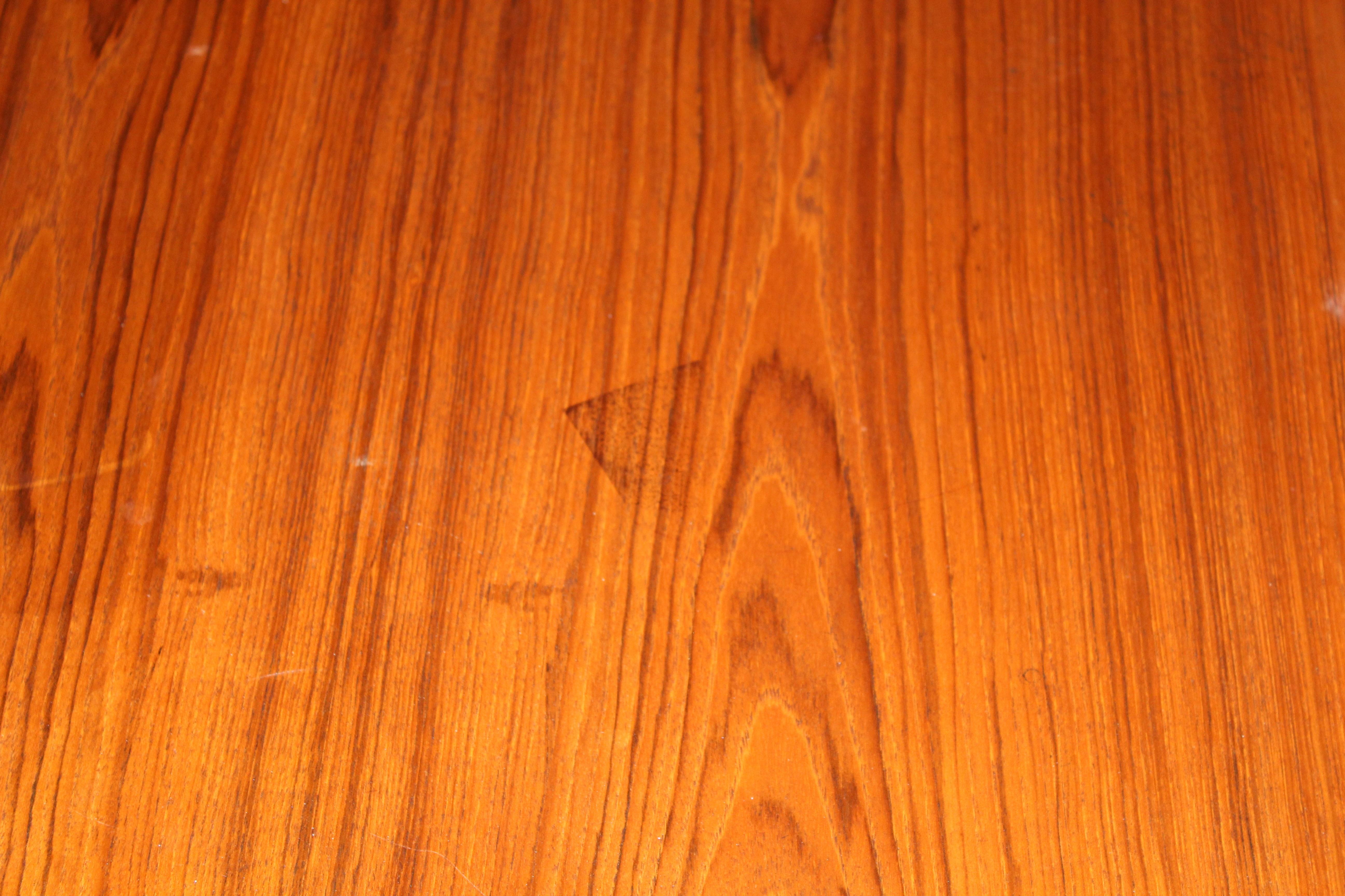 Mid-Century Danish Teak Executive Desk by Arne Vodder for H. P. Hansen en venta 1