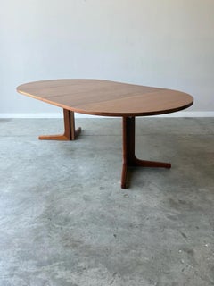 Mid-Century Danish Teak Expanding Dining Table