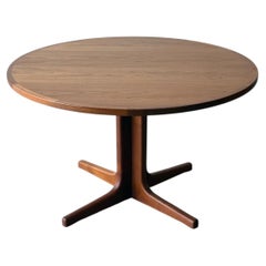 Mid-Century Danish Teak Expanding Dining Table