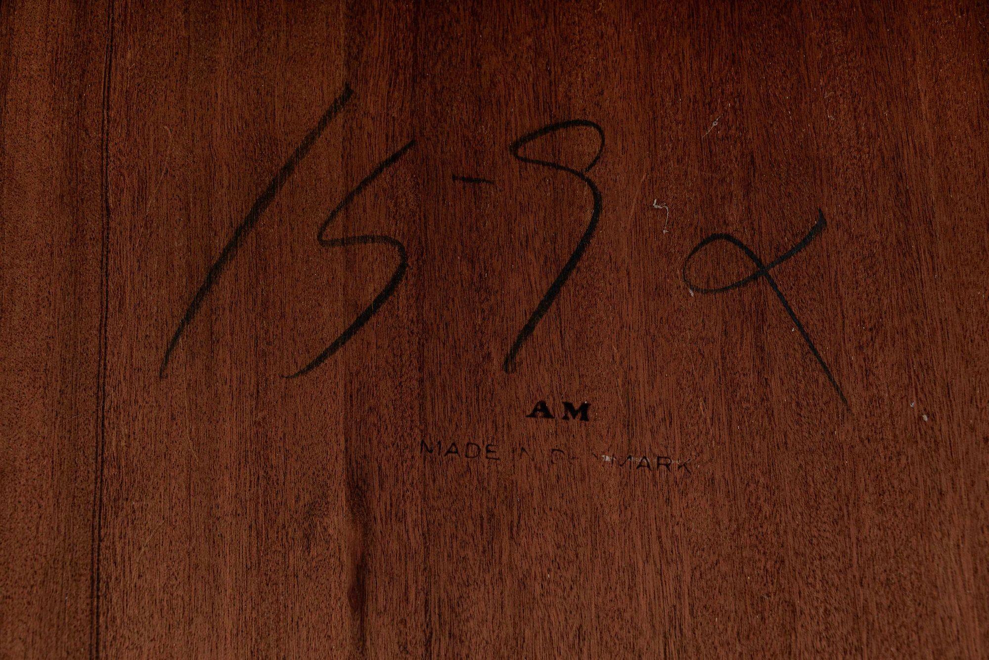 Mid Century Danish Teak Extendable Dining Table by Poul Volther for Frem Rojle For Sale 8