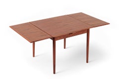 Mid Century Danish Teak Extendable Dining Table by Poul Volther for Frem Rojle