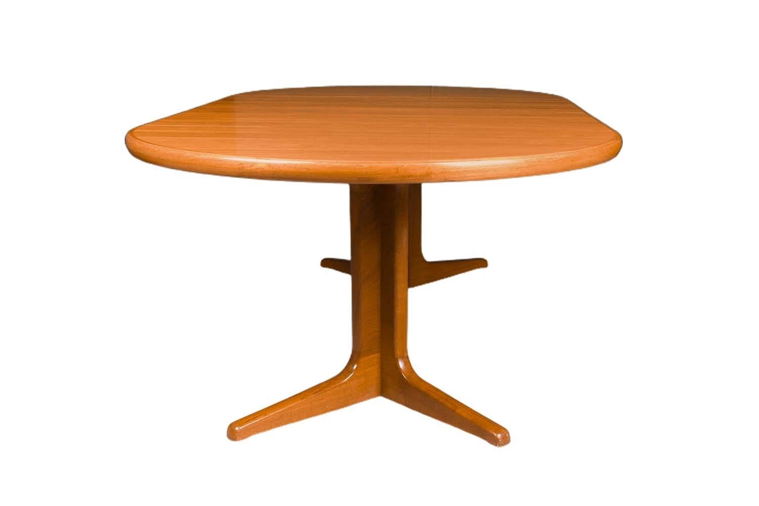 Mid-Century Modern Mid-Century Danish Teak Extendable Dining Table